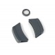3 pcs protector silico. cacerola D16. gris. Lacor R25917G