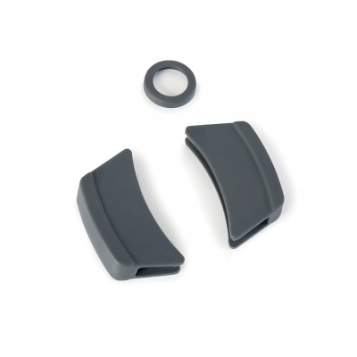 3 pcs protector silico. cacerola D16. gris. Lacor R25917G