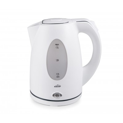 Hervidor agua white 13 lts 2200W. Lacor 69591