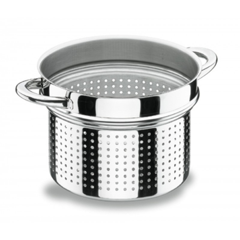 Cuecepastas ST 24 cms. vitrocor. Lacor 40426