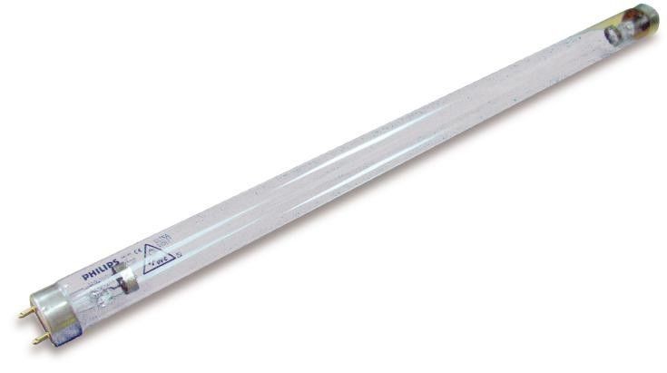 Lámpara TUV de 15 w. para esterilizador de cuchillos UV