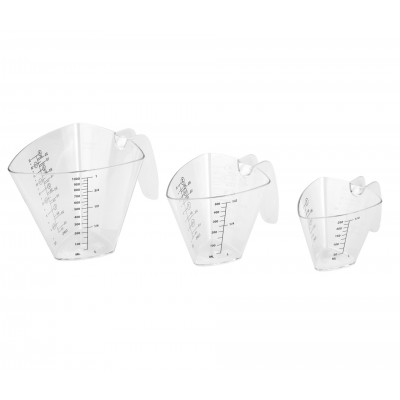 Jgo3jarras medid. triang250-500-1000ml.. Lacor 67131