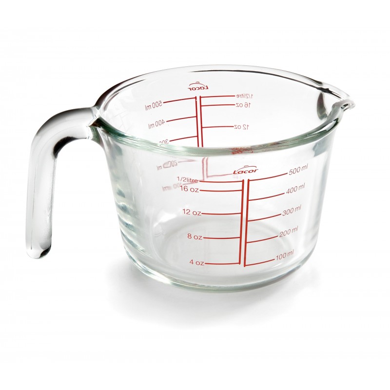 Jarra medidora borosilicato 500 ml. Lacor 67133