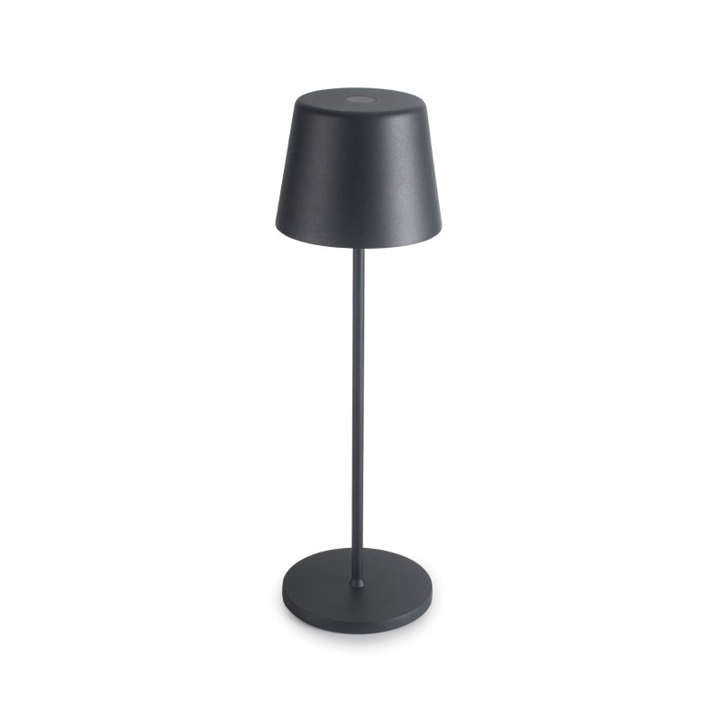 Lámpara sobremesa lune black. Lacor 69613