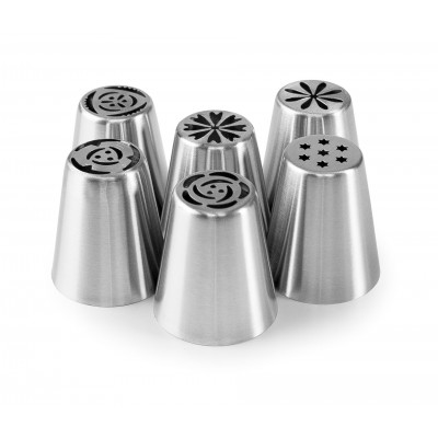 Juego 6 boquillas rusas D35x42 cm. Lacor 68892