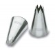 Pack 6 boquilla estrella 12 M. M. inox181. Lacor 68932