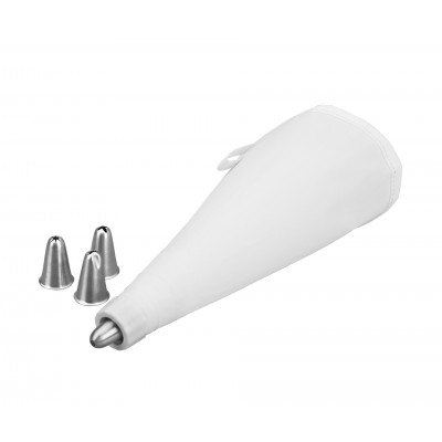 Juego 4 boquillas inox+manga respos24cm. Lacor 68972