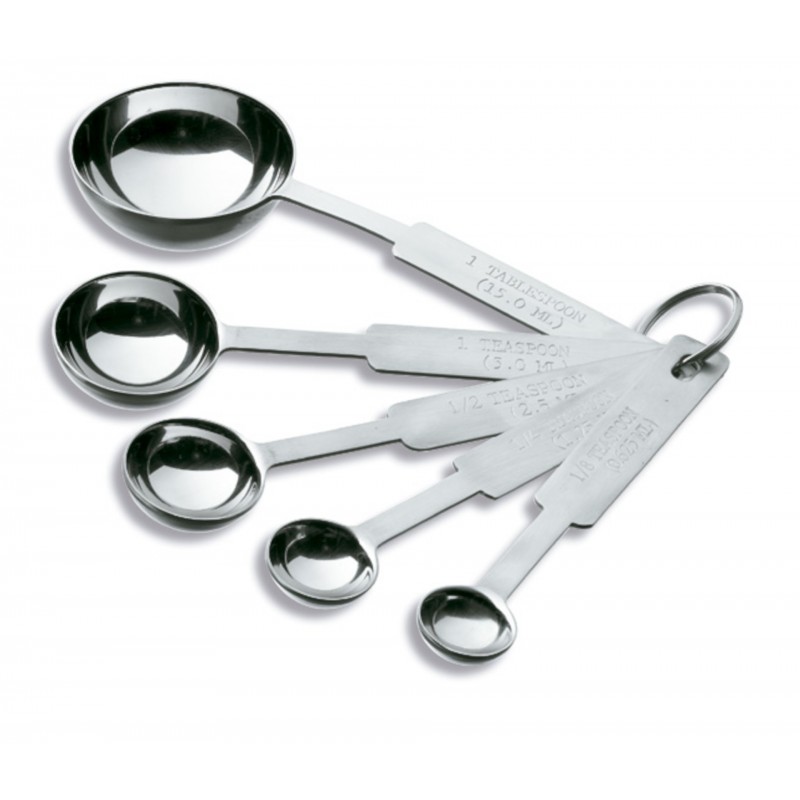 Juego DE 5 medidas cucharas inox 1810. Lacor 67001