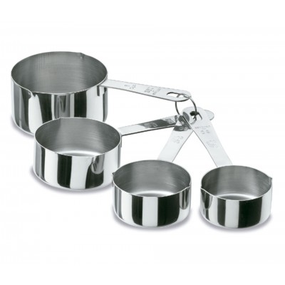 Juego DE 4 medidas cazos inox. Lacor 67007