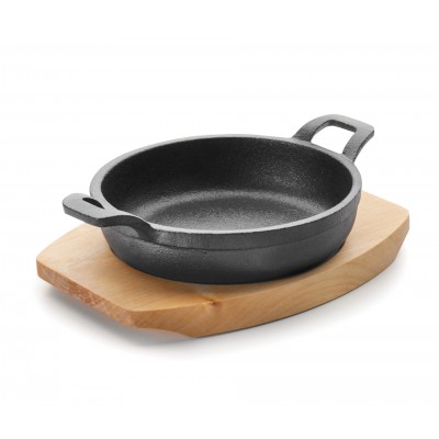 Cacerola hierro fundido magma D15 cm. Lacor 25872