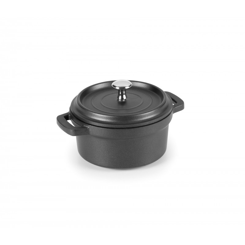 Cacerola negra aluminio fundido D14 cms. Lacor 25915