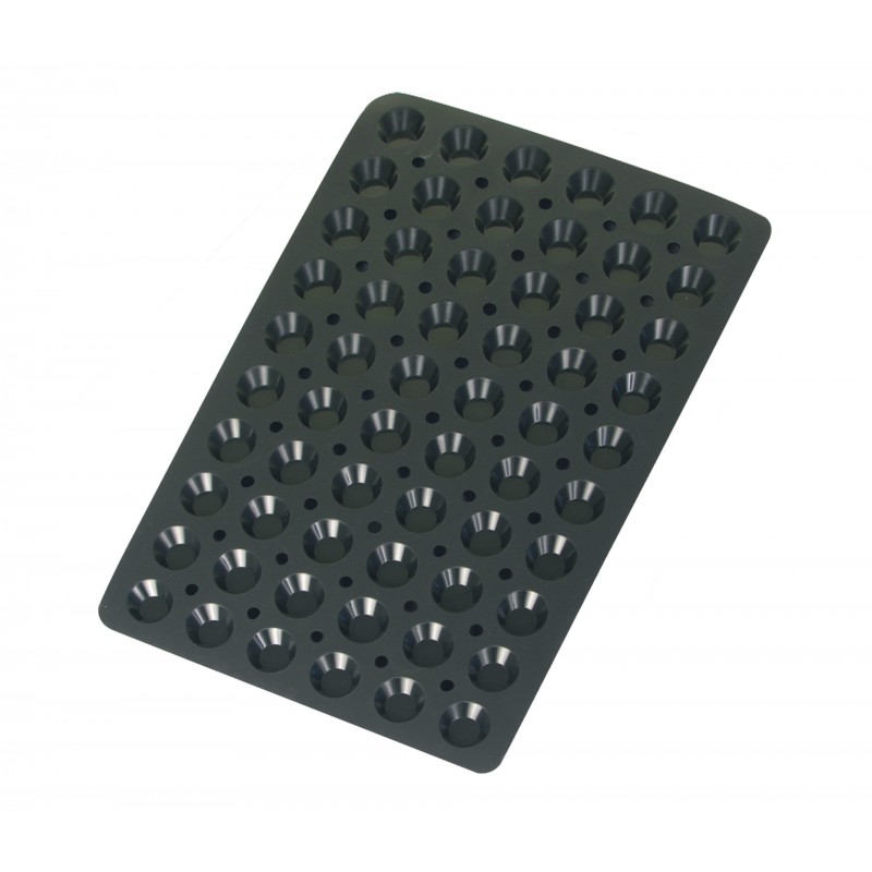 Molde sil60x40cm. minitartallete44x10mm. Lacor 66767