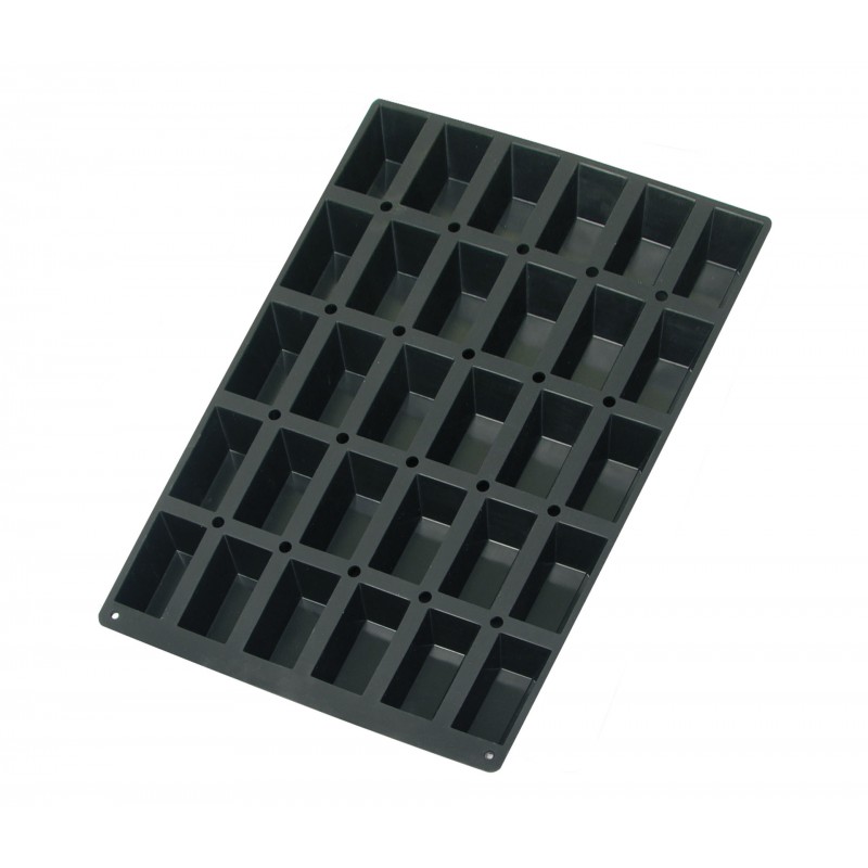 Molde sil60x40 cm. minicake 99X49X30 mm. Lacor 66769