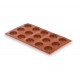 Molde silicona semiesfera 15 cavidad.. Lacor 66801
