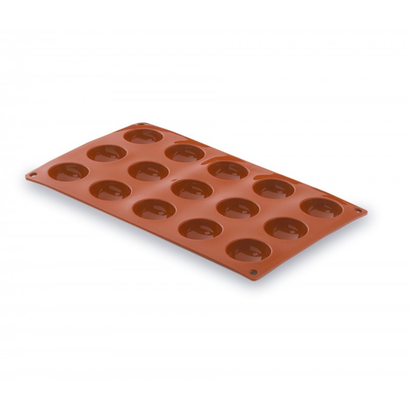 Molde silicona semiesfera 15 cavidad.. Lacor 66801