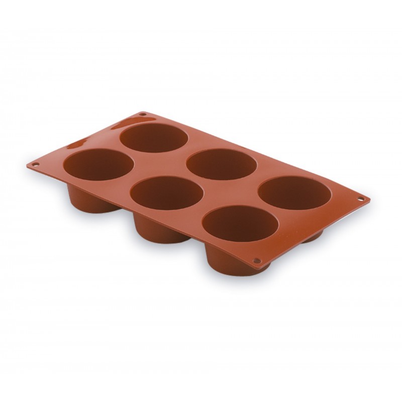 Molde silicona muffin 6 cavidad.. Lacor 66805