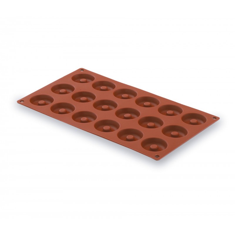 Molde silicona mini-savarin 18 cavidades. Lacor 66808