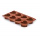 Molde silicona corazon 8 cavidades. Lacor 66824