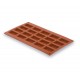 Molde silicona rectangulo peq20 cavidad. Lacor 66825