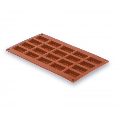 Molde silicona rectangulo peq20 cavidad. Lacor 66825