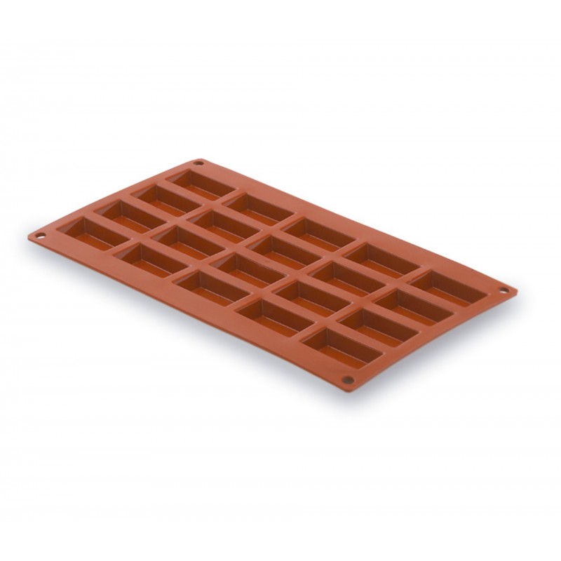 Molde silicona rectangulo peq20 cavidad. Lacor 66825