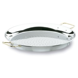 Paellera valenciana inox 1810-30 cms. Lacor 60130