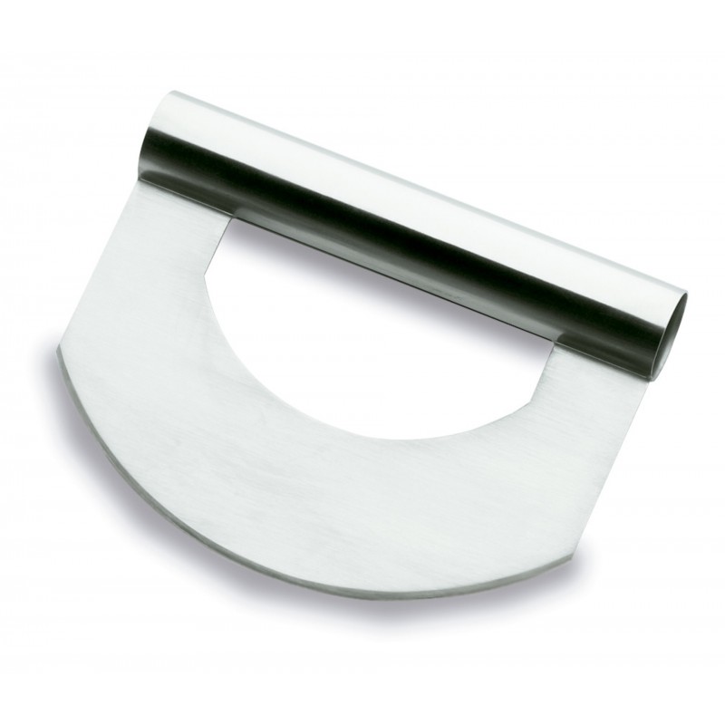 Rasqueta redonda inox.. Lacor 67005