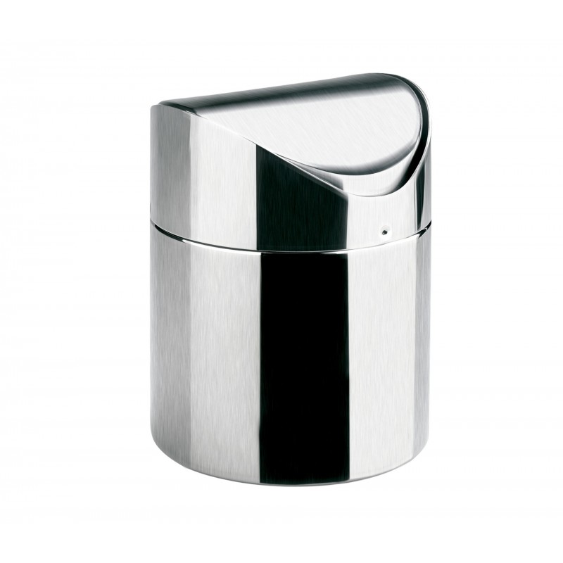 Papelera sobremesa 12x16CM inox 1810. Lacor 63302