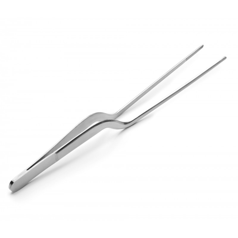 Pinza DE precisión offset 21 cm inox181. Lacor 62821