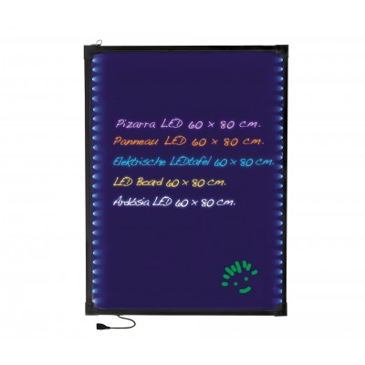 Pizarra electrica leds 60X80 cm. Lacor 39160