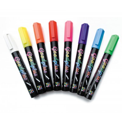 Rotuladores fluorescentes 10MM 8 colores. Lacor 39161