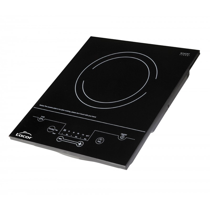 Placa DE induccion portatil 2000W. Lacor 69032