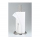 Pie portarollos inox 1810. Lacor 50301