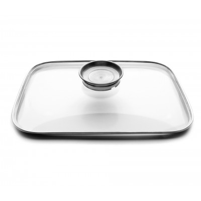 Tapa cristal rustidera 34X28X8 forte. Lacor 25539