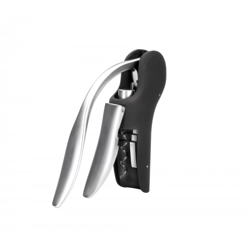 Sacacorchos zamak negro. Lacor 63028