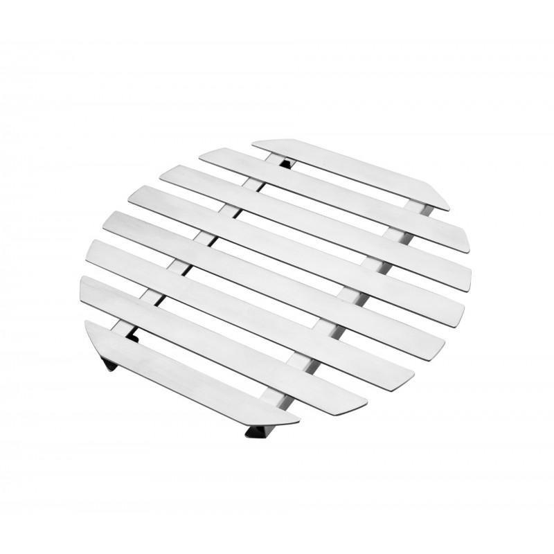 Salvamanteles redondo inox 18% Cr.. Lacor 63036