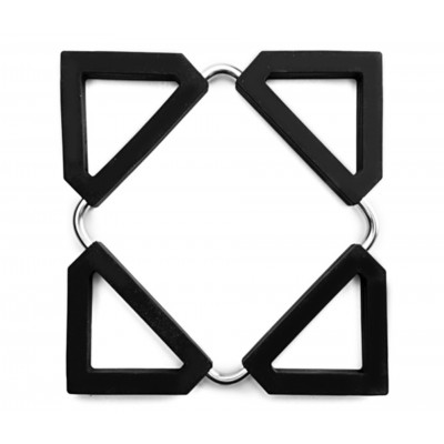 Salvamanteles silicona desplegable 16X16. Lacor 66752