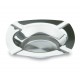 Cenicero cuadrado 14 inox 1810. Lacor 62941