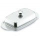 Fuente mantequilla con tapa inox 1810. Lacor 62951