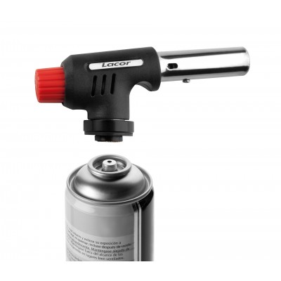 Cabezal soplete gas profes. + adaptador. Lacor 68974