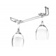 Soporte DE copas techo simple. Lacor 62261