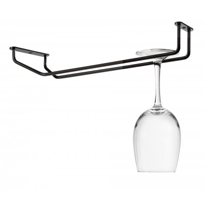 Soporte DE copas techo simple black. Lacor 62264