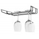 Soporte DE copas techo doble black. Lacor 62265