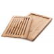 Tabla corte pan bambu 40X30X2 cm. Lacor 60487