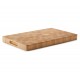 Tabla corte rubber wood 330X250X40 mm. Lacor 60488