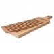 Tabla corte pan bambu 50X15X2 cm. Lacor 60495