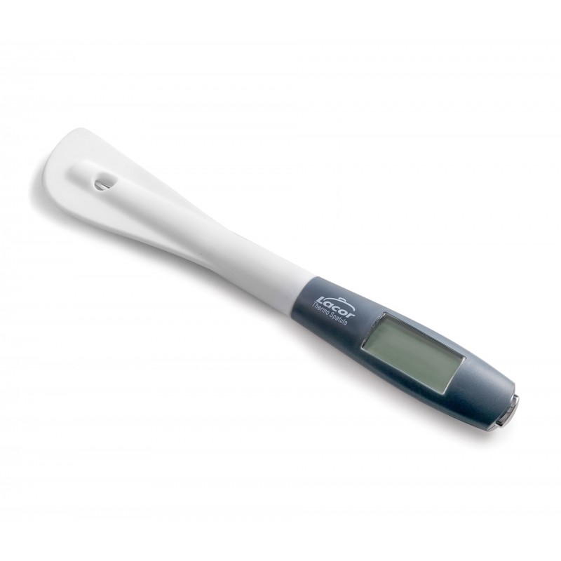 Espatula silicona+termometro sonda 25 cm. Lacor 62500