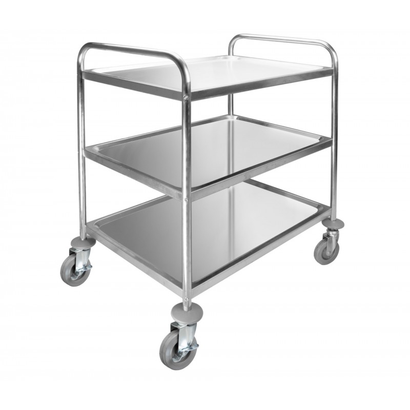 Carro servicio desmontable 3 bandejas 80. Lacor 66349