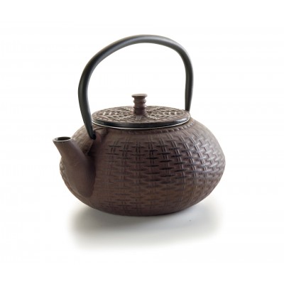 Tetera hierro fundido brown 08 L. Lacor 68668