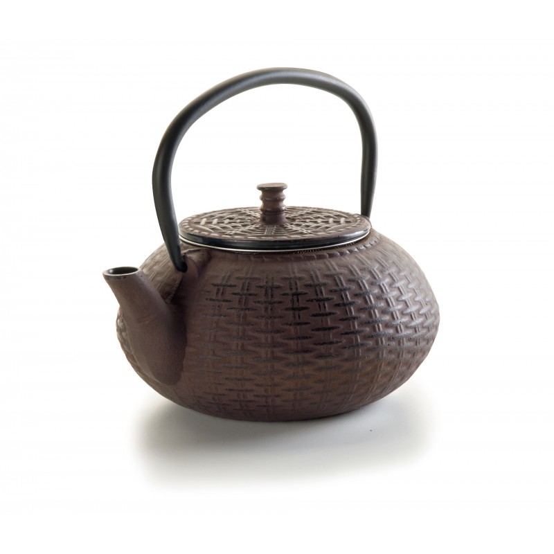 Tetera hierro fundido brown 08 L. Lacor 68668